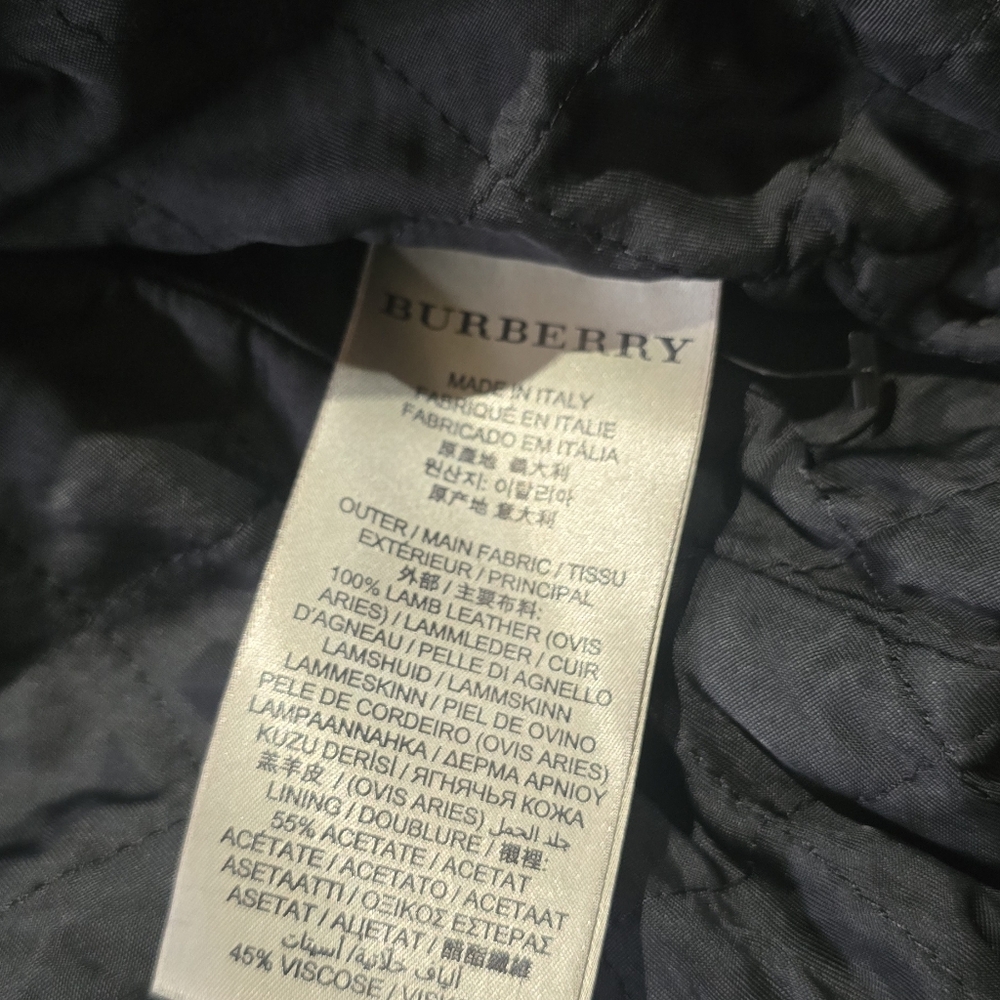 Iconic Burberry Brit Loseley Quilted Leather Jacket - Picture 11 of 16